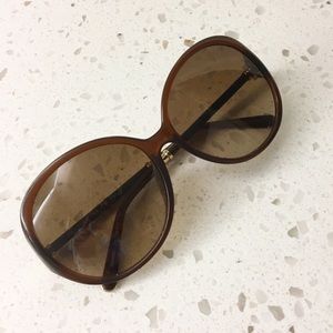 Chloe Sunglasses, Chocolate Frame & Brown Lens